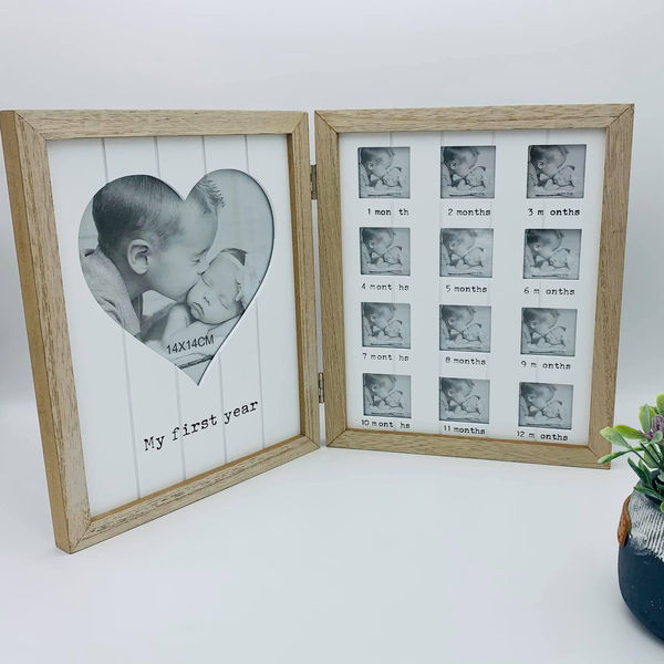 Picture of Wooden and Glass Photo Frame