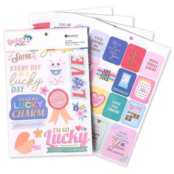 Picture of matte paper stickers