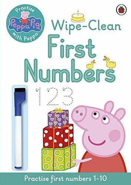 Picture of Peppa Pig: First Numbers Wipe-Clean Book