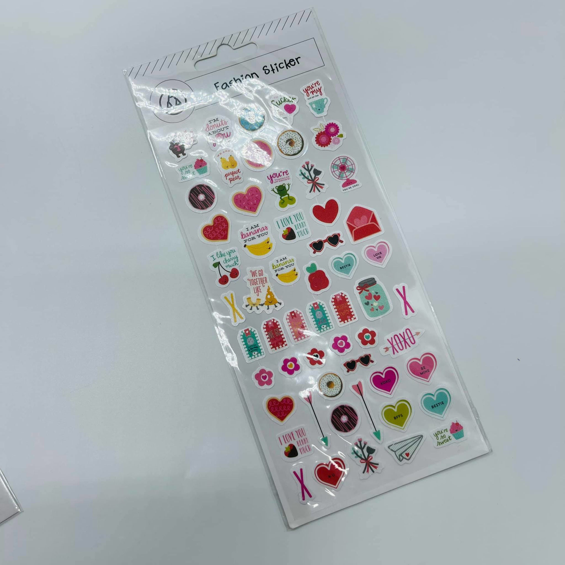 The Beautiful. Super cute Fabric Stickers