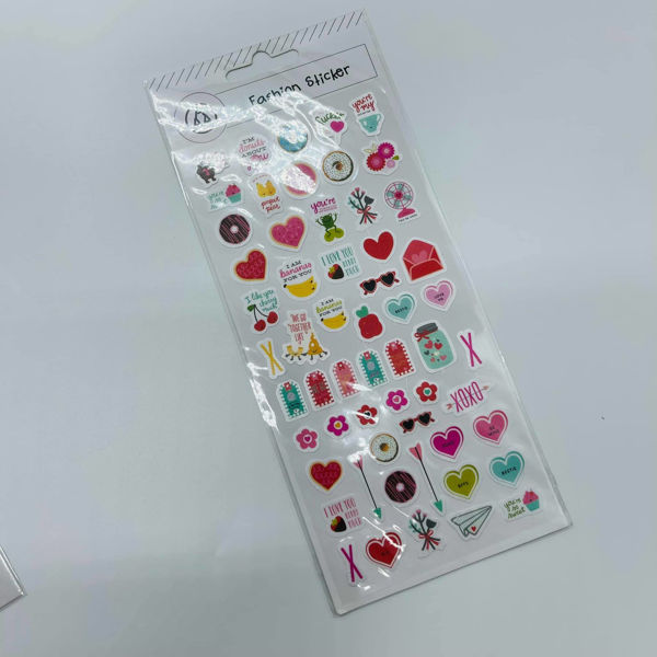 The Beautiful. Super cute Fabric Stickers