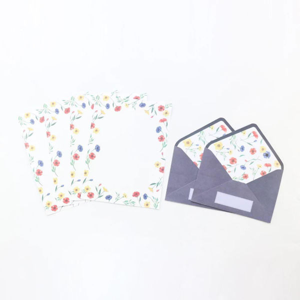 Picture of FLORAL LETTER PAPER