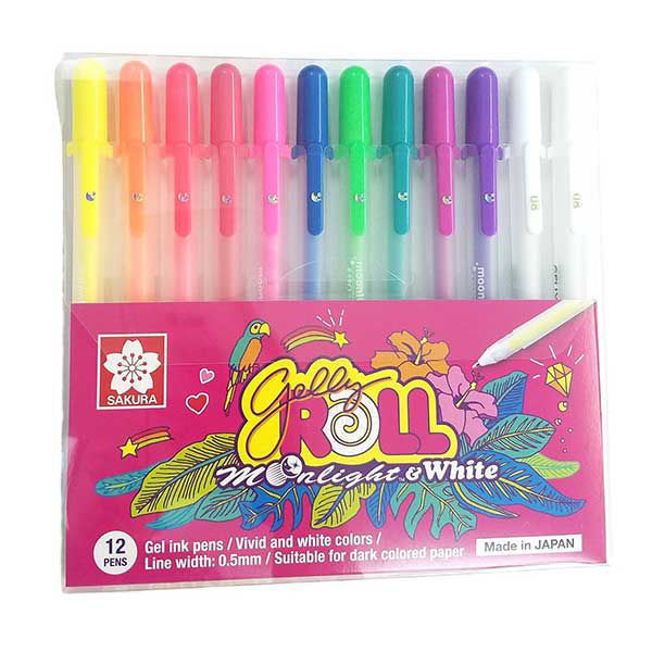 The Beautiful. Gelly Roll Moonlight 12 pen set