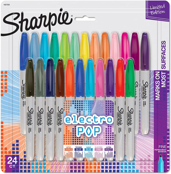Picture of Sharpie Electro Pop Permanent Markers