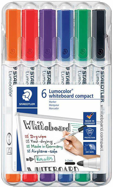 Picture of Staedtler Lumocolor Compact Whiteboard Markers