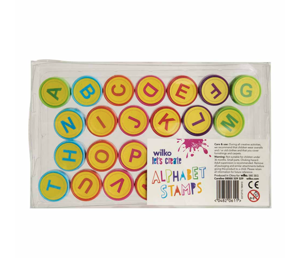 Picture of Wilko Alphabet Stamps 26 pack