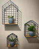 Picture of Wrought Iron and Wooden Shelf Set