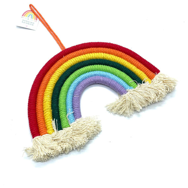 Picture of Cotton Rope Hanging Rainbow