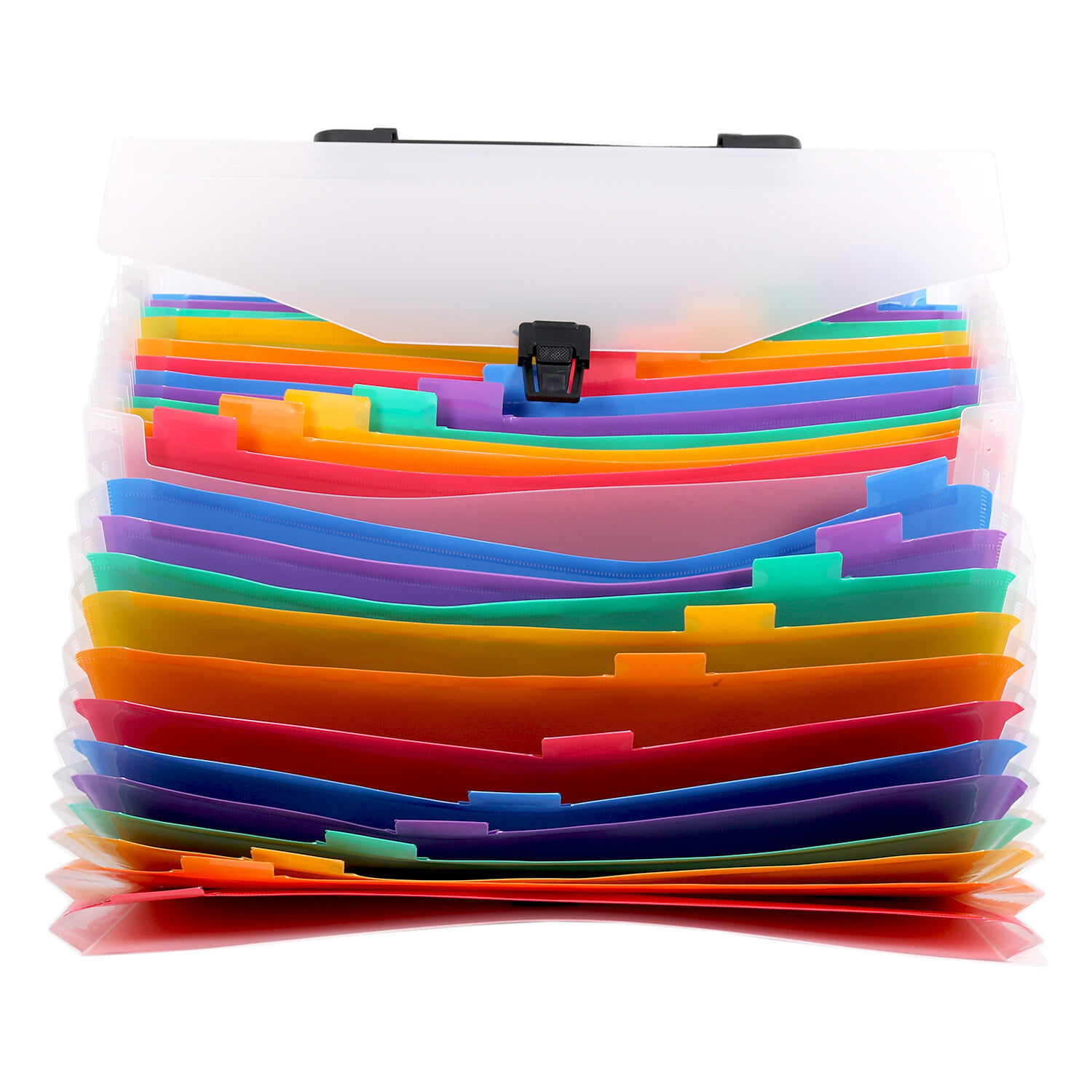 The Beautiful. Colourful Expanding File Folders With 25 Tabs