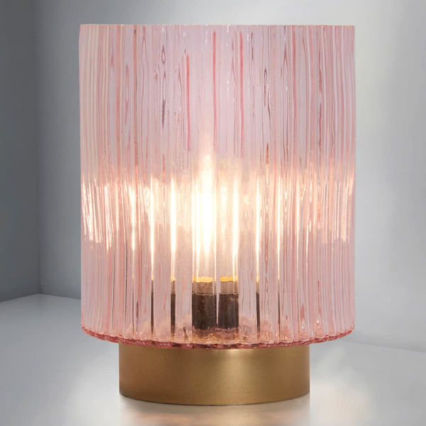 Picture of Glass Table Lamp - Blush