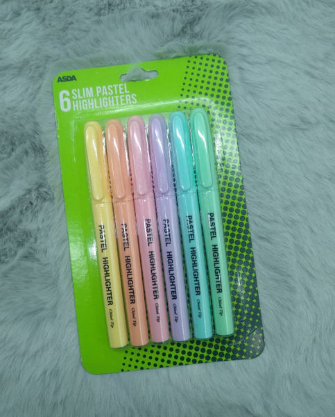 Picture of pastel highlighter