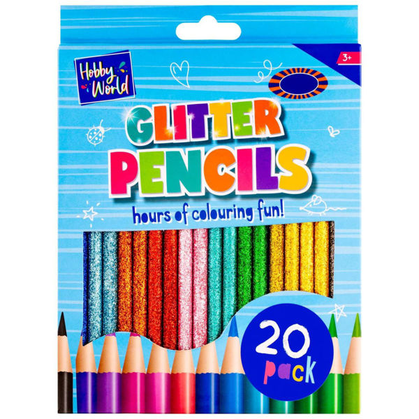 Picture of Hobby World Glitter Pencils