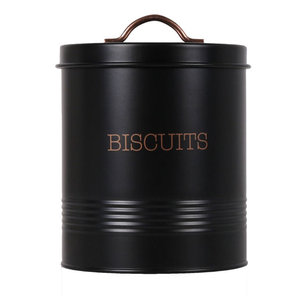 Picture of Biscuit Canister - Black