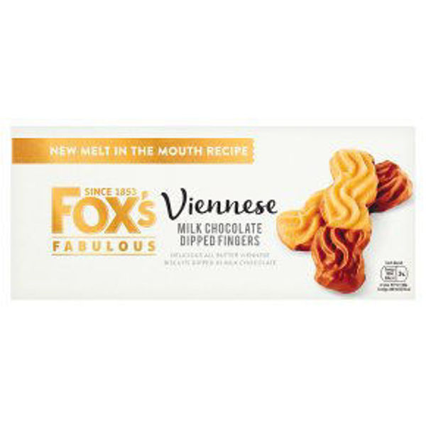 Picture of Fox's VIENNESE MILK CHOCOLATE DIPPED FINGERS