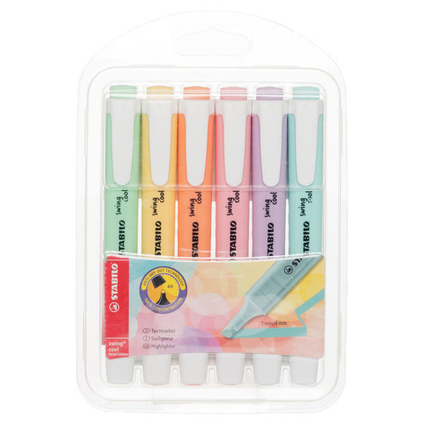 Picture of Stabilo Swing Cool Pastel Highlighter Set