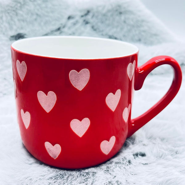 Picture of Red heart Mug