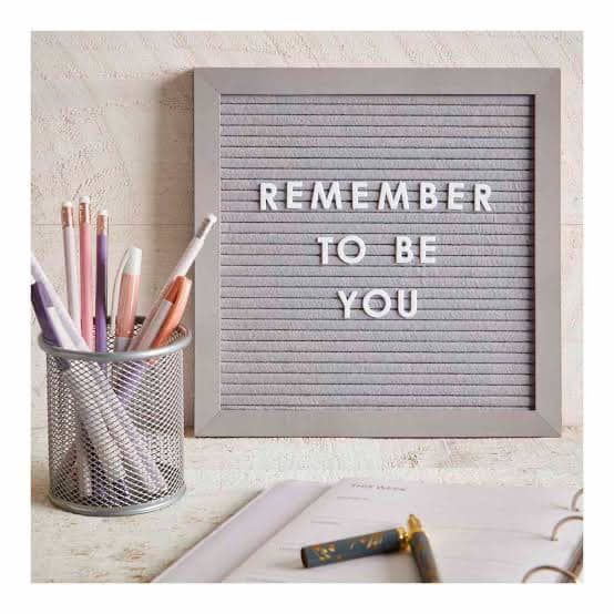 The Beautiful. Letter board