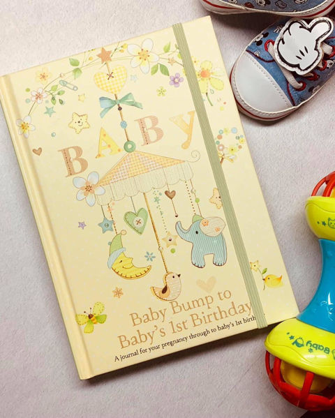 Picture of Baby Bump To Baby's 1st Birthday Journal