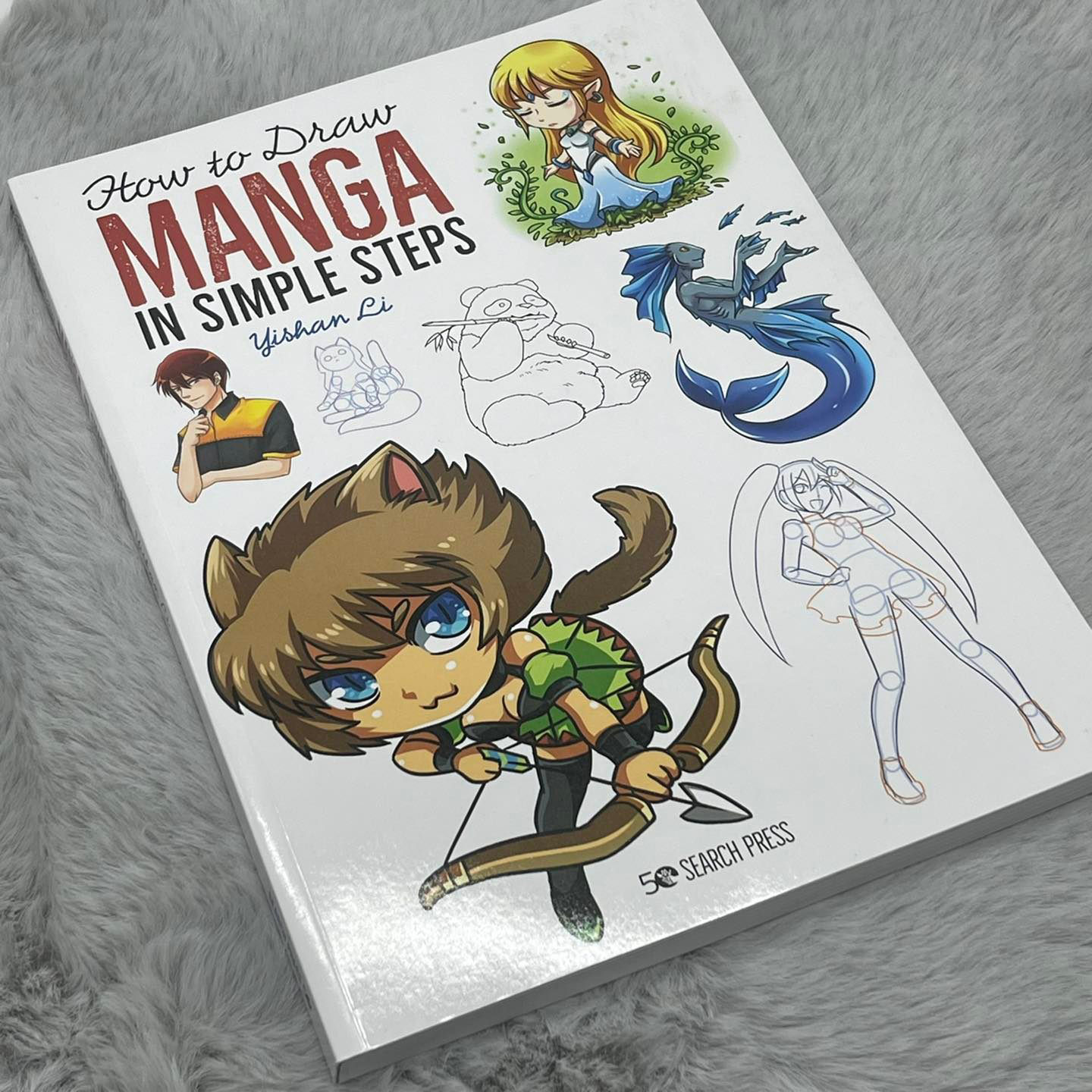 The Beautiful. How to Draw Manga in Simple Steps