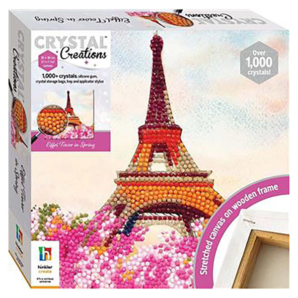 Picture of Crystal Creations Canvas - Eiffel Tower in Spring