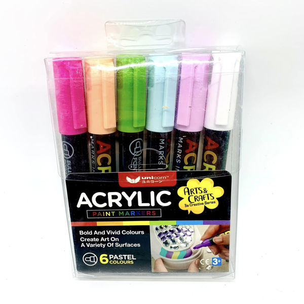 Picture of Acrylic Metallic Markers set