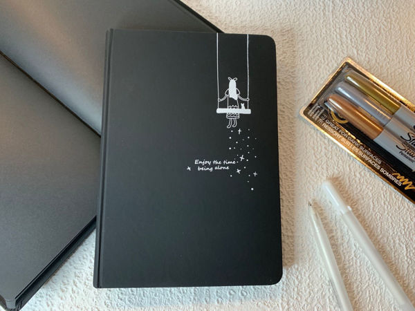 Picture of BLACK PAPER NOTEBOOK
