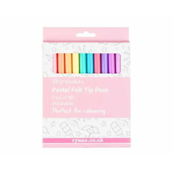 Picture of Rayman Pastel Felt Tip Pens