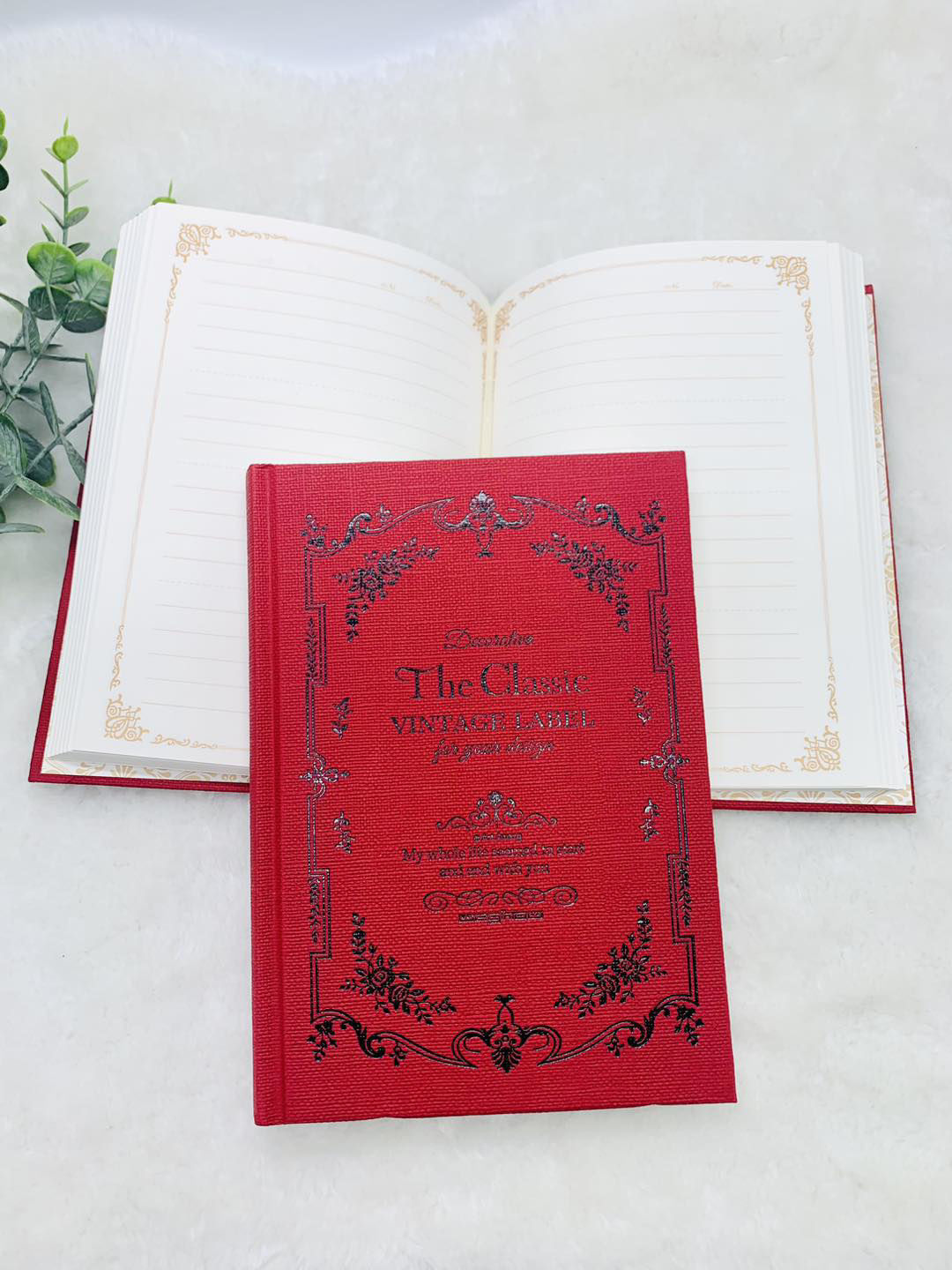 The Beautiful. Premium Vintage Hand Stitched Notebook