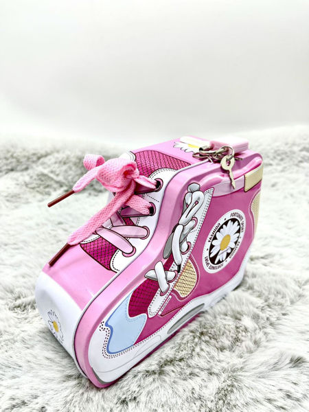 Picture of Pink Coin Box with Padlock