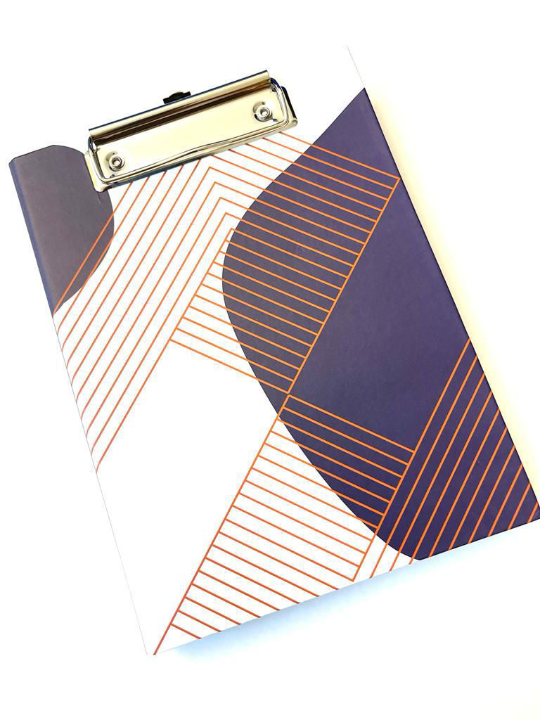 The Beautiful. Geometric Clipboard Notepad