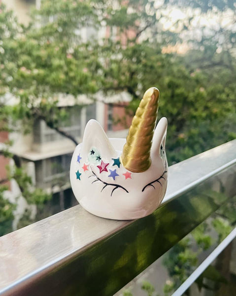 Picture of Unicorn candle holder/Trinket dish