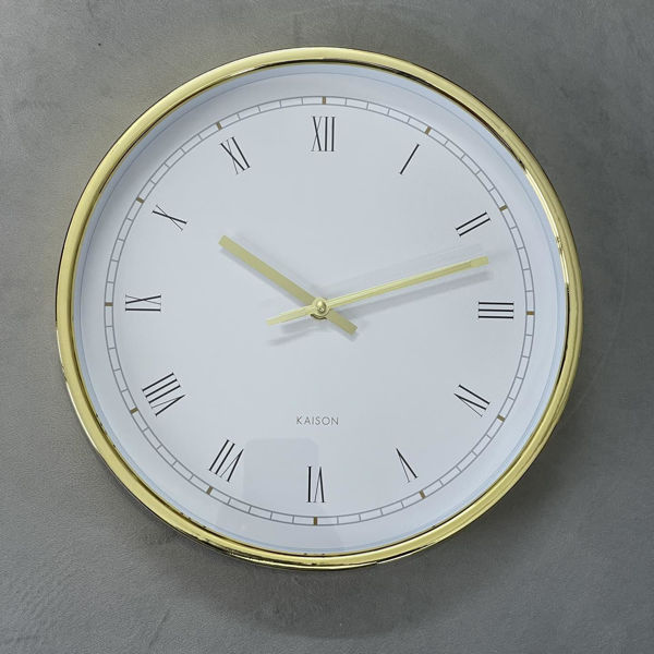 Picture of Golden Frame Wall Clock
