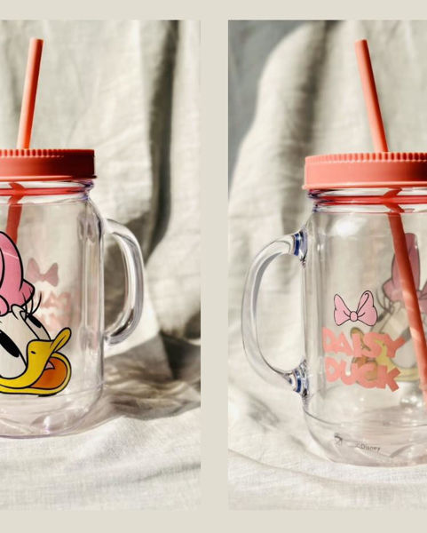 Picture of JUMBO Disney Sipper with matching Straw