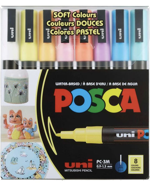 Picture of POSCA PASTEL MARKER SET