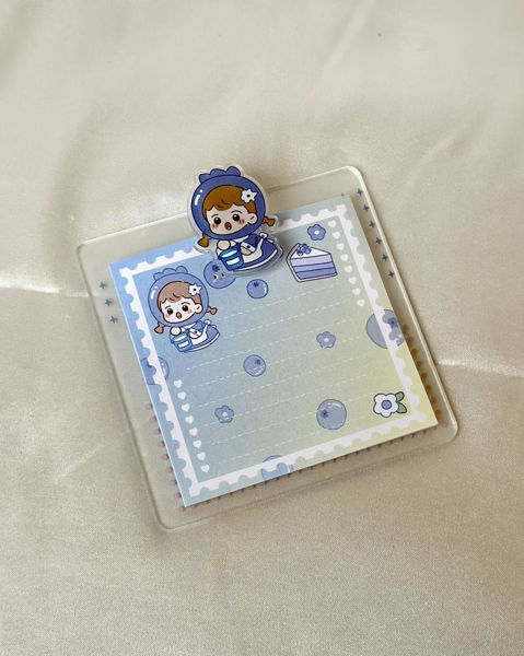 Picture of Mini Acrylic Clipboard with Notepad