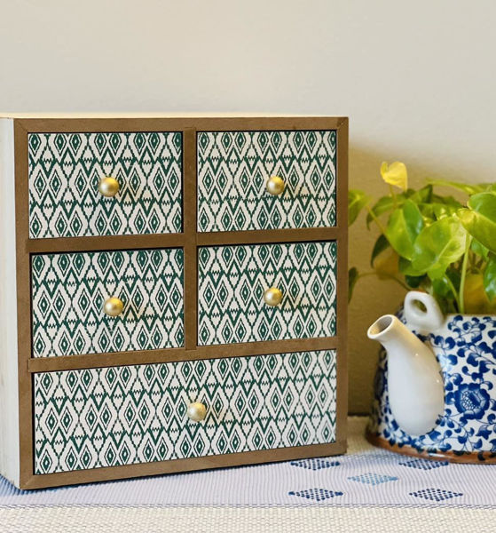 Picture of WOODEN CHEST OF DRAWERS