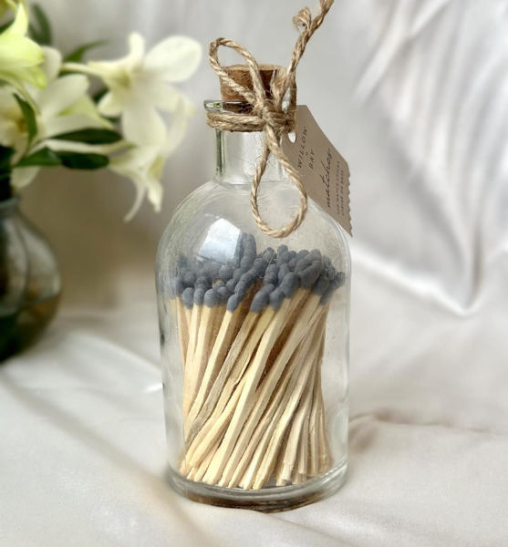 Picture of Matches with glass jar