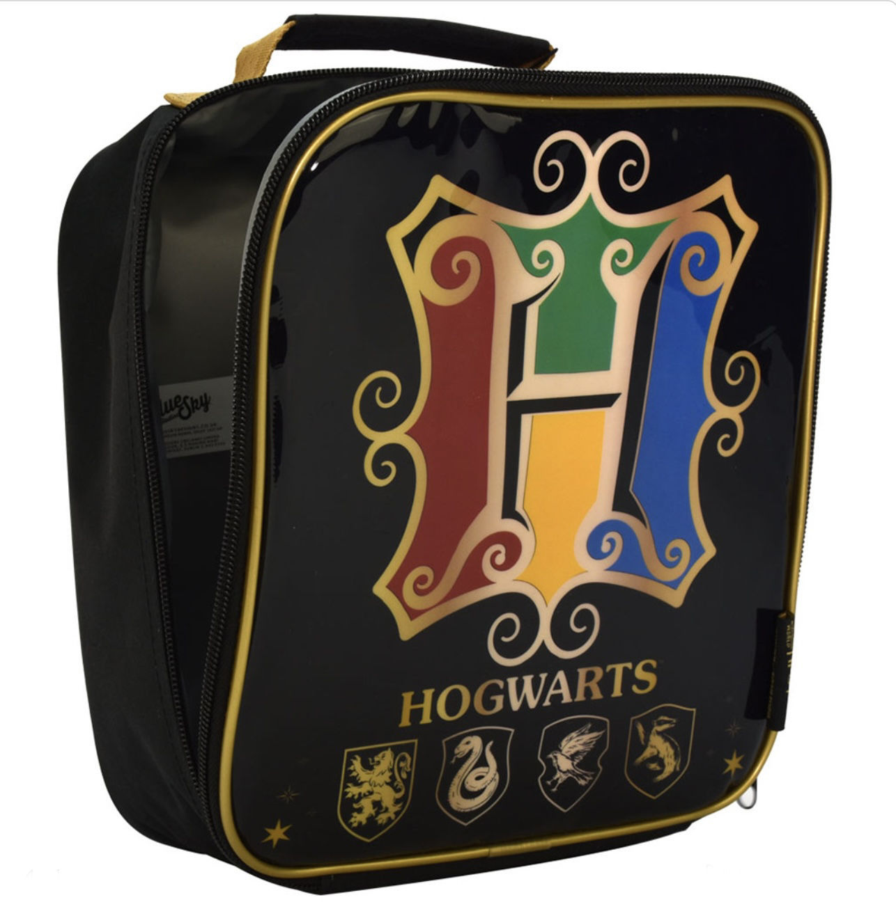 The Beautiful. Harry Potter Crest Lunch Bag