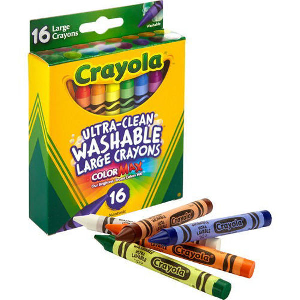 Picture of Crayola Ultra-Clean Washable Large Crayons Set