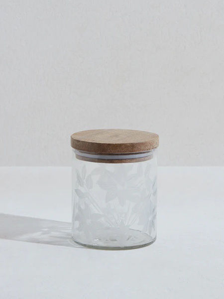 Picture of Damask Glass Storage Jar