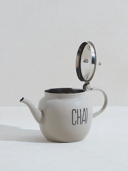 Picture of Off White Chai Kettle