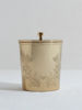 Picture of Dull Gold Damask Design Metal Jar