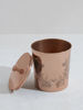 Picture of Copper Damask Design Metal Jar