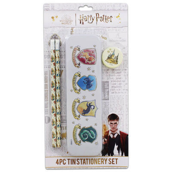 Picture of Harry Potter 4 Piece Tin Stationery Set