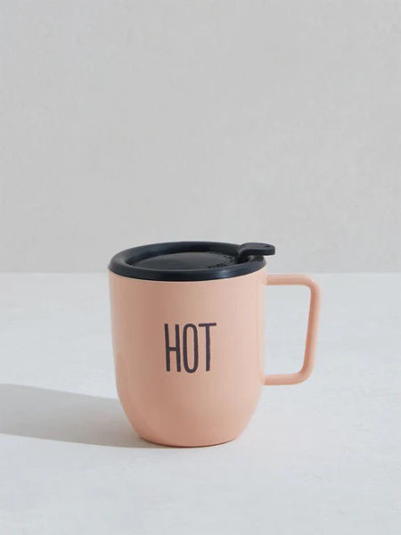 Picture of Dusty Peach Mug With Lid