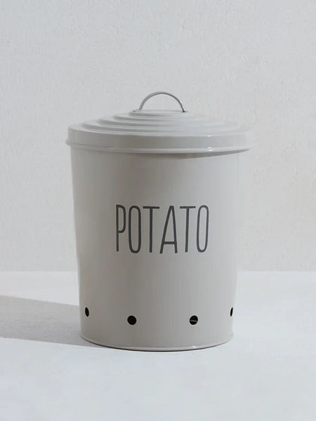 Picture of Off White Potato Storage Jar