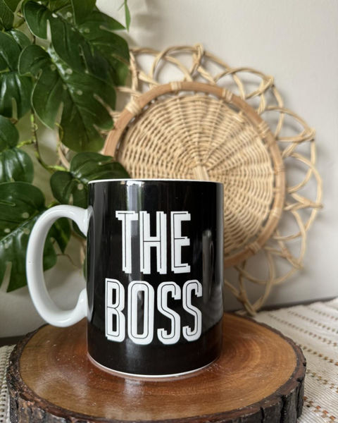 Picture of THE BOSS Quote Mug
