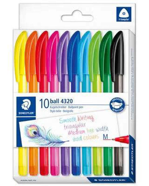 Picture of Staedtler Rainbow Ballpoint Pens