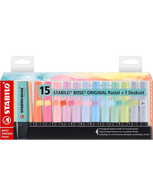 Picture of STABILO BOSS ORIGINAL Deskset Highlighters