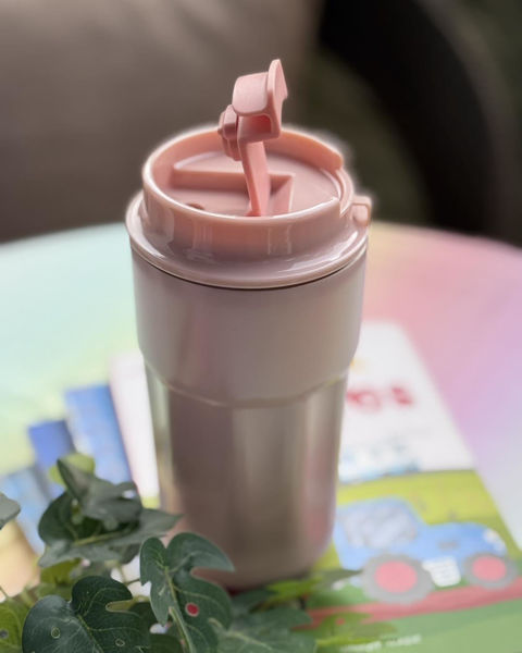 Picture of Metal Thermos and Coffee sipper